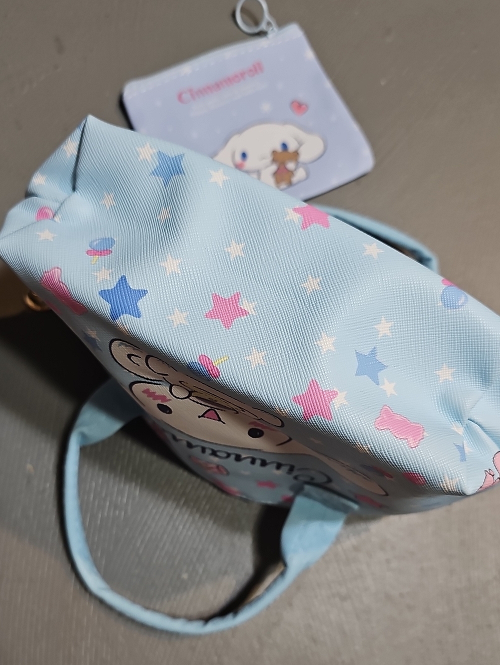 Sanrio Cinnamoroll Satchel & Matching Wallet Coin Purse Set Kawaii Cute - Picture 4 of 10